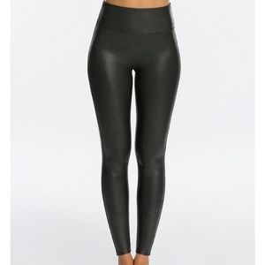 Spanx faux leather leggings
